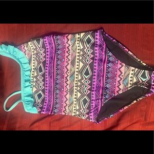 Girls One Piece Bathing Suit